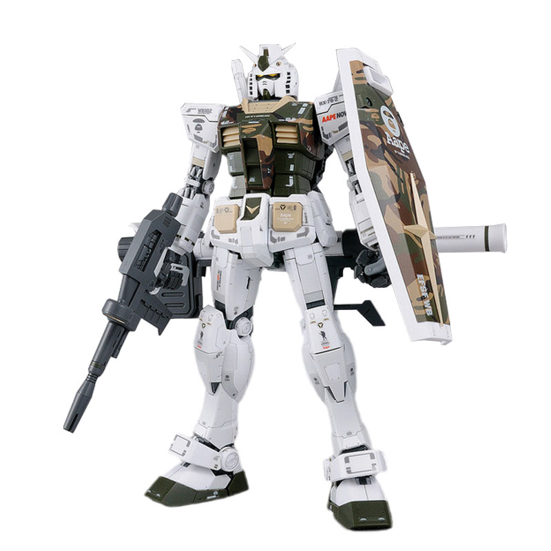 DABAN 6628 Gundam Ver.3.0 AAPE 1/100 MG AAPE RX-78-2 GUNDAM GRN-CAMO