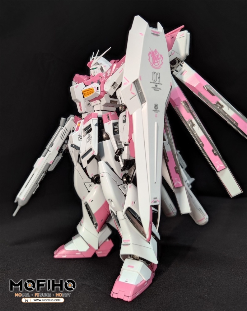 DABAN 6635 Hi-ν Gundam Pink Ver.Ka 1/100 MG RX-93-ν2 Gundam