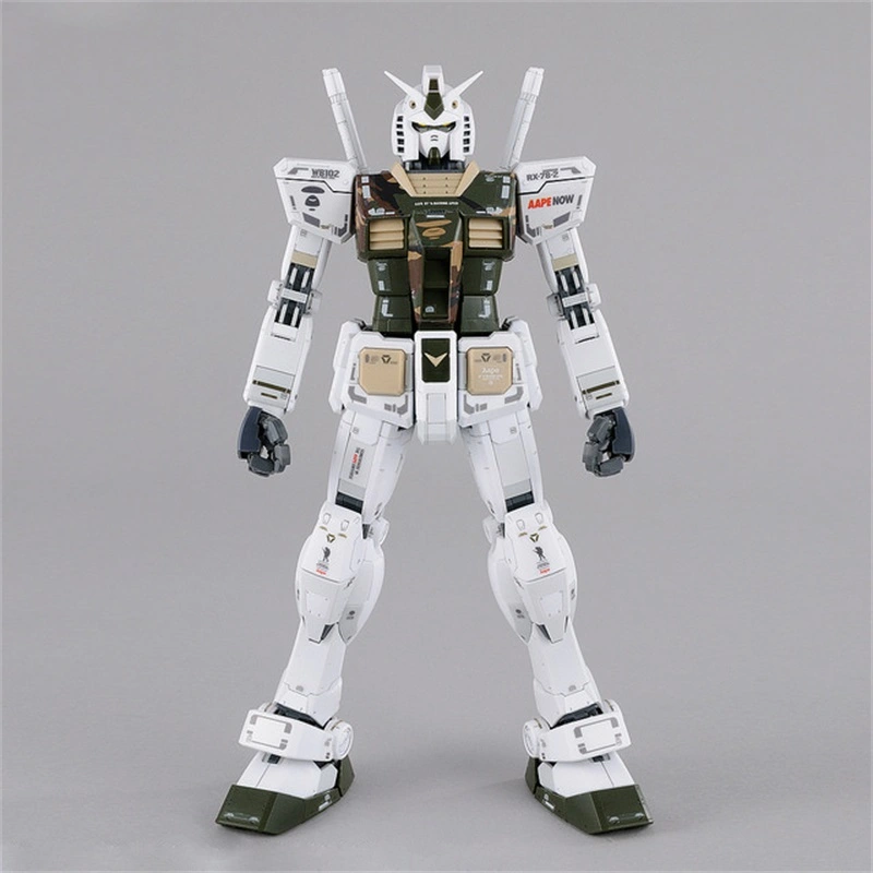 【希少・限定品】AAPE RX-78-2 GUNDUM GRN-CAMO 🔥 Bandai MG 1/100 AAPE RX-78-2 Gundam Grn-Camo Ver 3.0 NEW