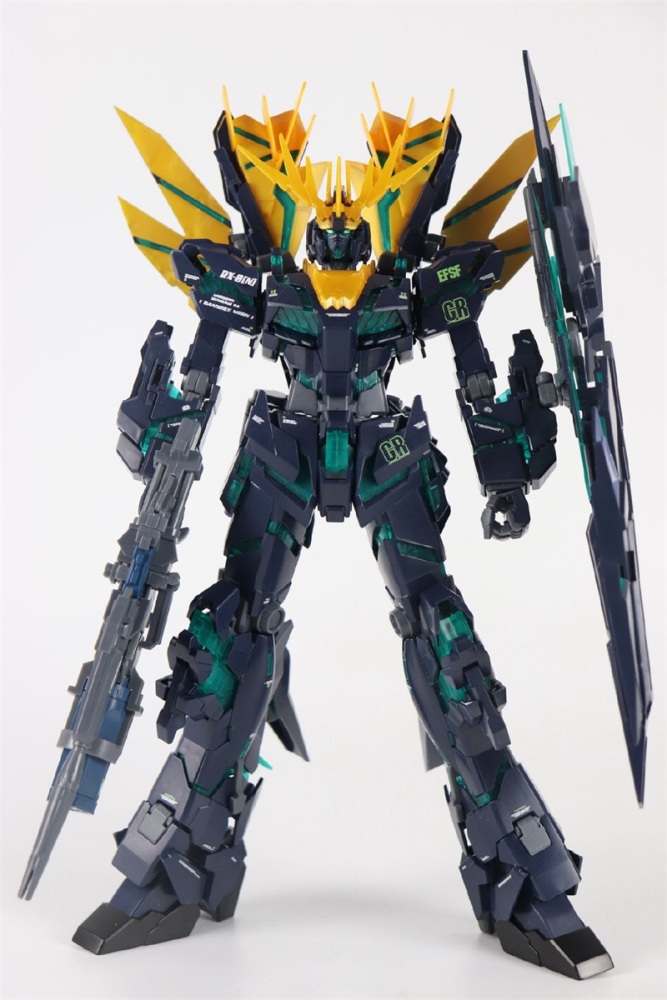 DABAN 6643 Banshee Norn Unicorn Gundam 02 1/100 MG RX-0(N) Gundam