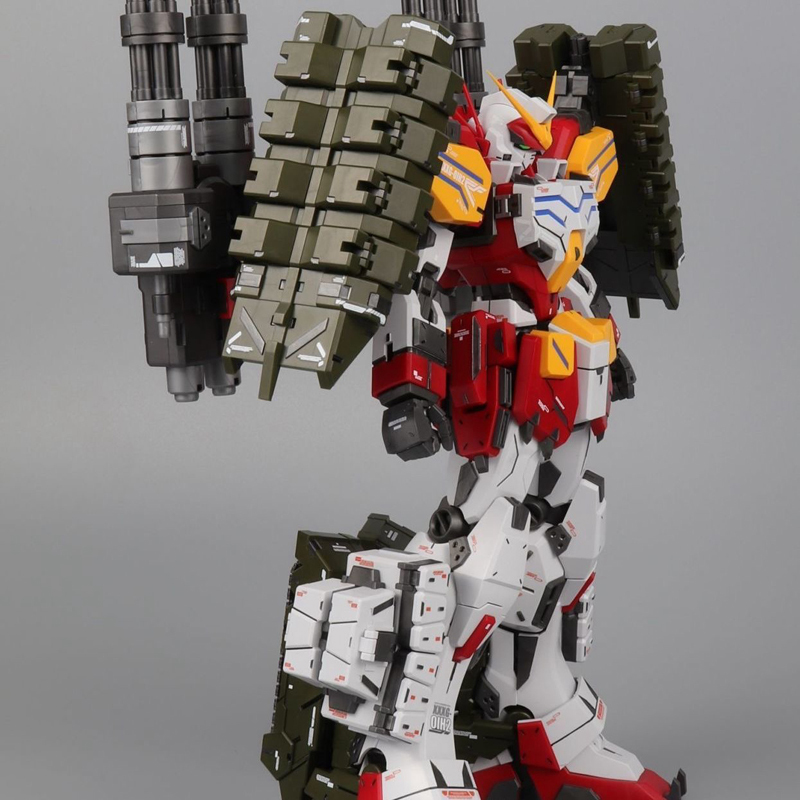 SUPERNOVA Gundam Heavyarms Custom With Igel Armament 1/100 MG XXXG-01H2 Gundam