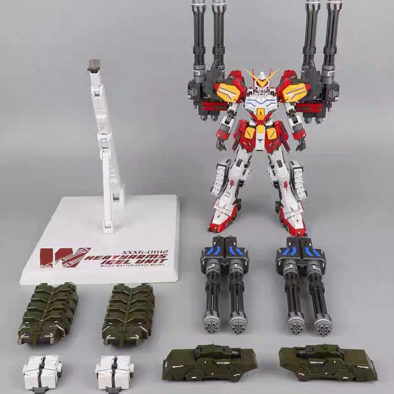 SUPERNOVA Gundam Heavyarms Custom With Igel Armament 1/100 MG XXXG-01H2 Gundam
