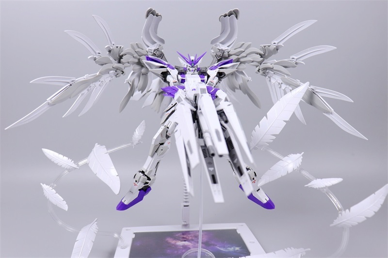 SUPERNOVA Purple Wing Gundam Zero EW Ver. 1/100 MG XXXG-00W0 MOXIN Gundam