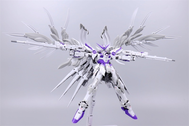 SUPERNOVA Purple Wing Gundam Zero EW Ver. 1/100 MG XXXG-00W0 MOXIN Gundam
