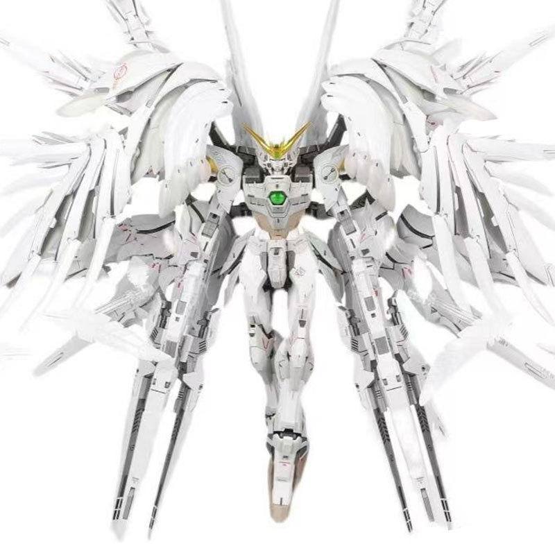 SUPERNOVA Snow White Prelude Wing Gundam Zero 1/100 MG XXXG-00YSW MOXIN Gundam