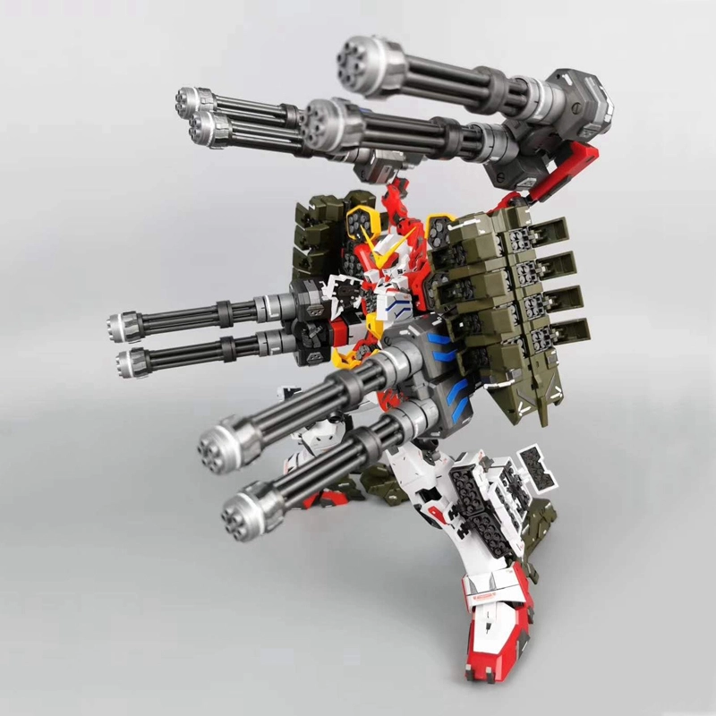 SUPERNOVA Gundam Heavyarms Custom With Igel Armament 1/100 MG XXXG-01H2 Gundam