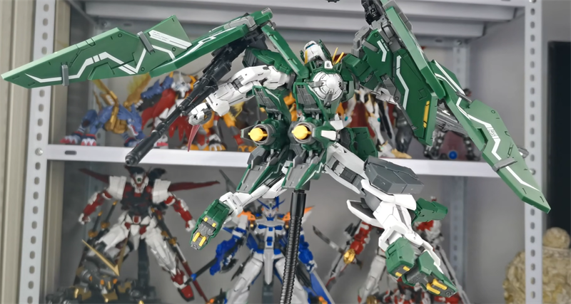 XX MODEL Kit For Gundam Dynames 1/100 MG GN-002 Gundam CAIMIAOMIAO Version