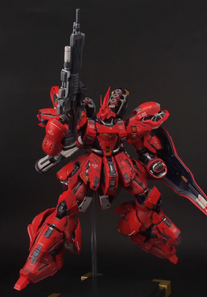 JIANGGAO SAZABI Metal Build 1/100 MG MSN-04 Gundam