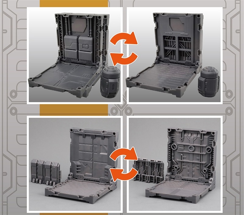 Number 57 COREBODY SET B1-01 B1-02 ARMORED PUPPET FIFTYSEVEN