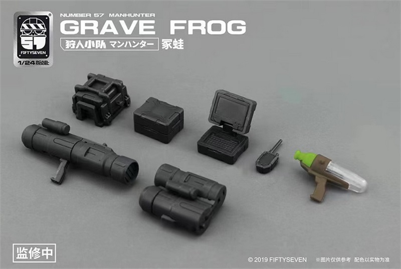 Number 57 GRAVE FROG MANHUNTER FIFTYSEVEN