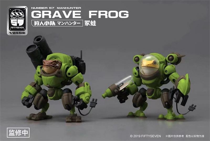 Number 57 GRAVE FROG MANHUNTER FIFTYSEVEN