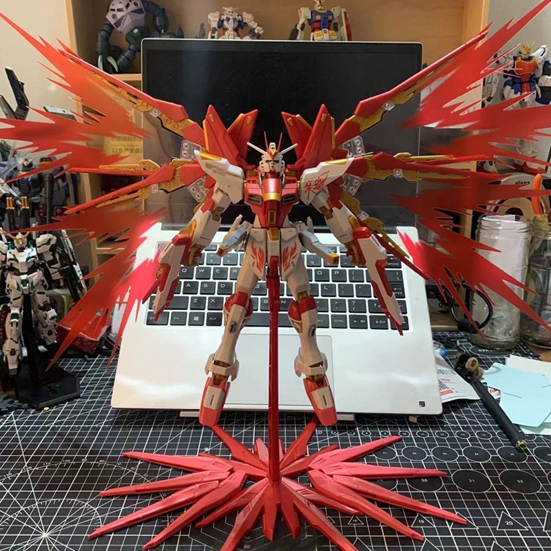 GAOGAO 003A STRIKE FREEDOM GUNDAM Vermilion VER. 1/100 MG ZGMF-X20A Gundam