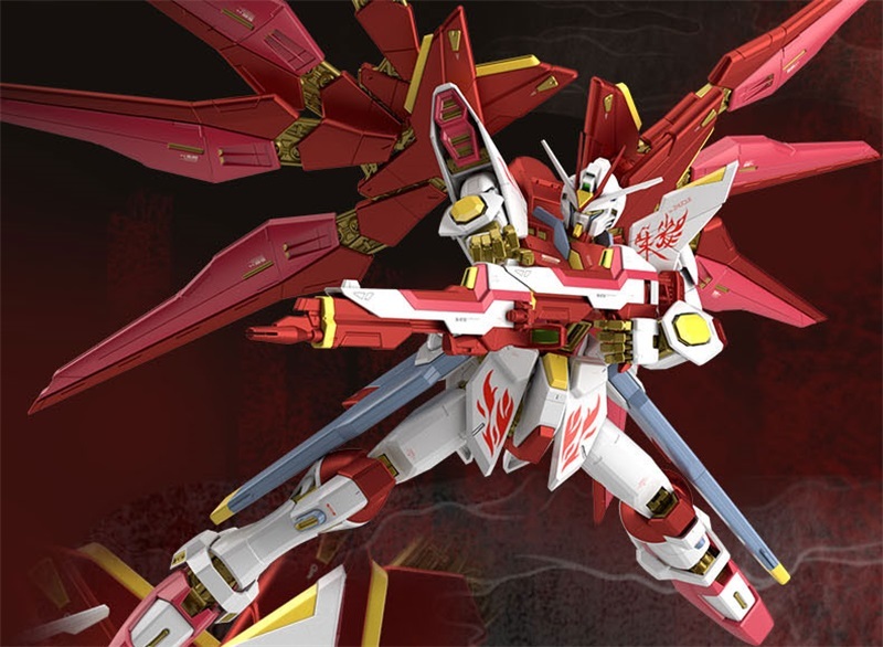 GAOGAO 003A STRIKE FREEDOM GUNDAM Vermilion VER. 1/100 MG ZGMF-X20A Gundam