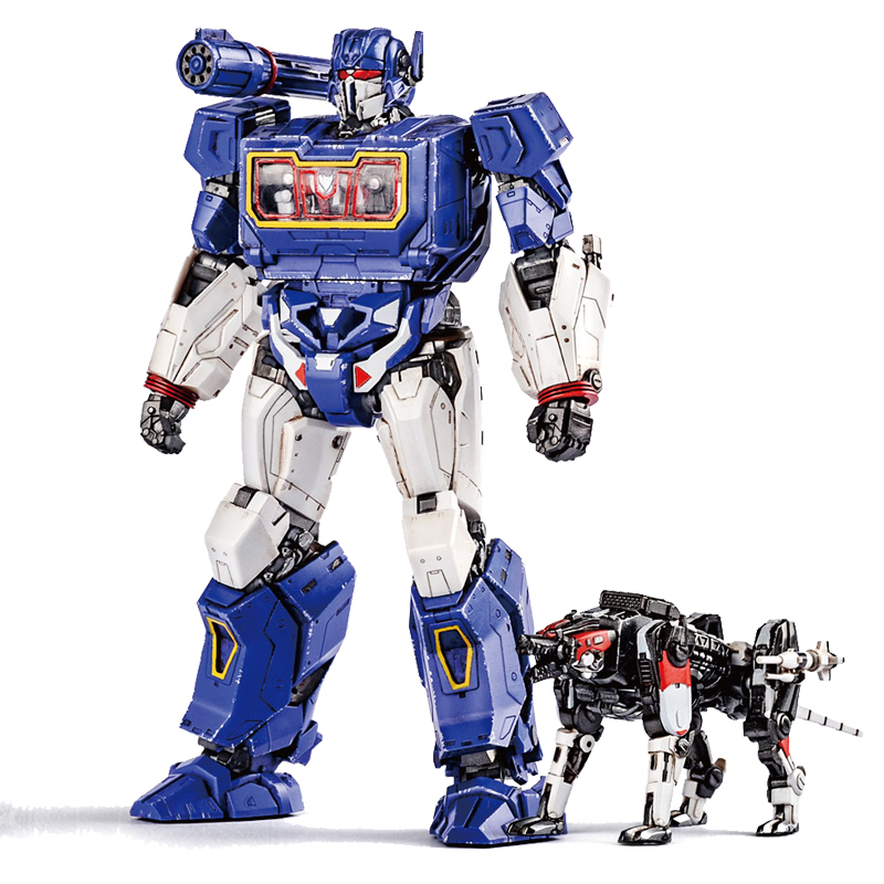TRUMPETER 05 Soundwave & Ravage Assembly Model