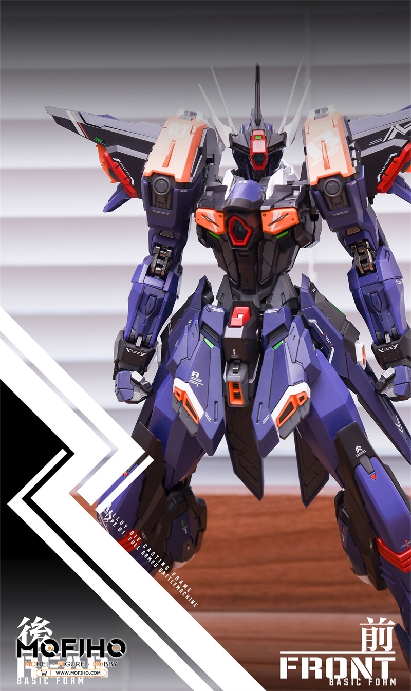 IN ERA + RULING 1/100 MG TYPE 01. FULL ARMED BATTLEMACHINE