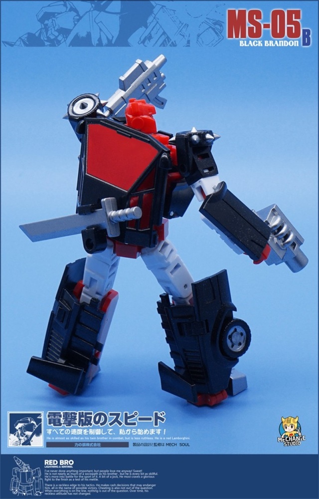 MechFansToys (MFT) MS-05B Sideswipe Black ( BLACK BRANDON )