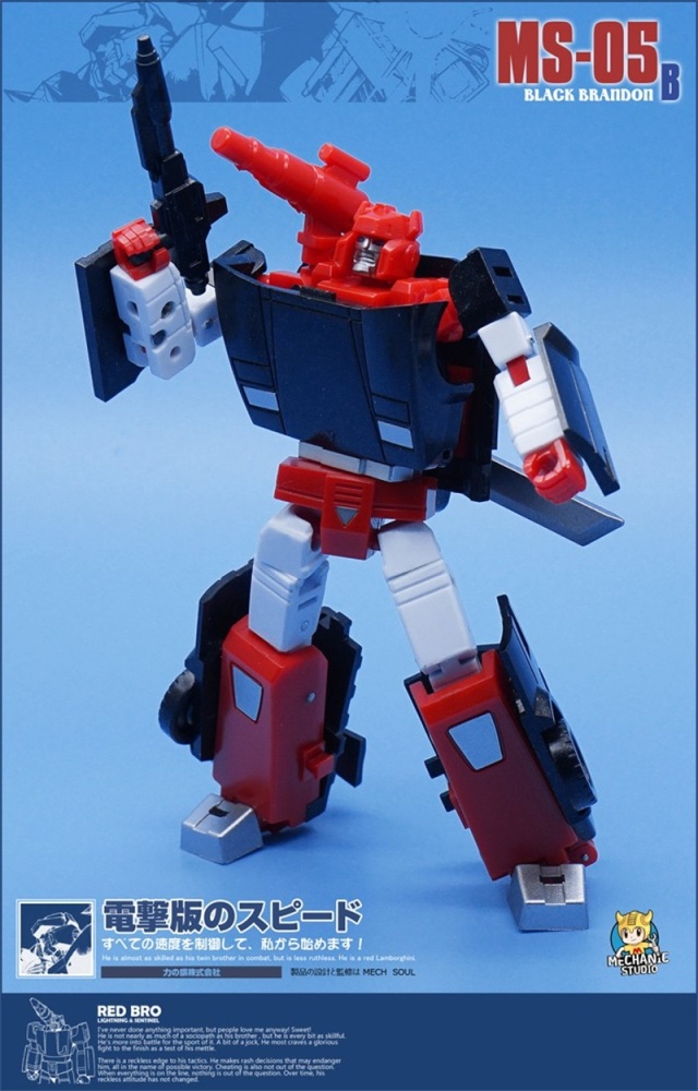 MechFansToys (MFT) MS-05B Sideswipe Black ( BLACK BRANDON )