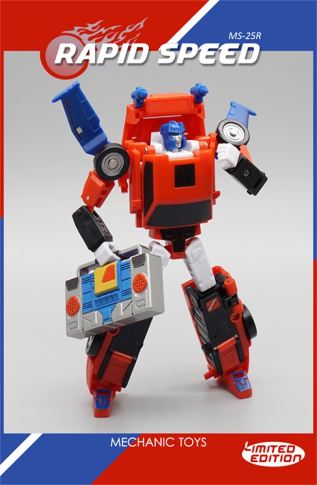 MechFansToys (MFT) MS-25R Tracks Red ( SPEED )