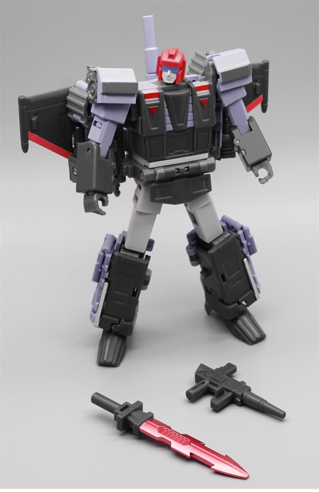 MechFansToys (MFT) MS-28A Blitzwing Black ( THUNDERBOLT )
