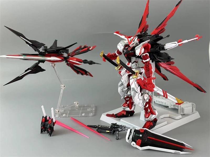 DABAN 8812A Astray Red Frame Kai With Flight Unit Option Set 1/100 MG MBF-P02Kai