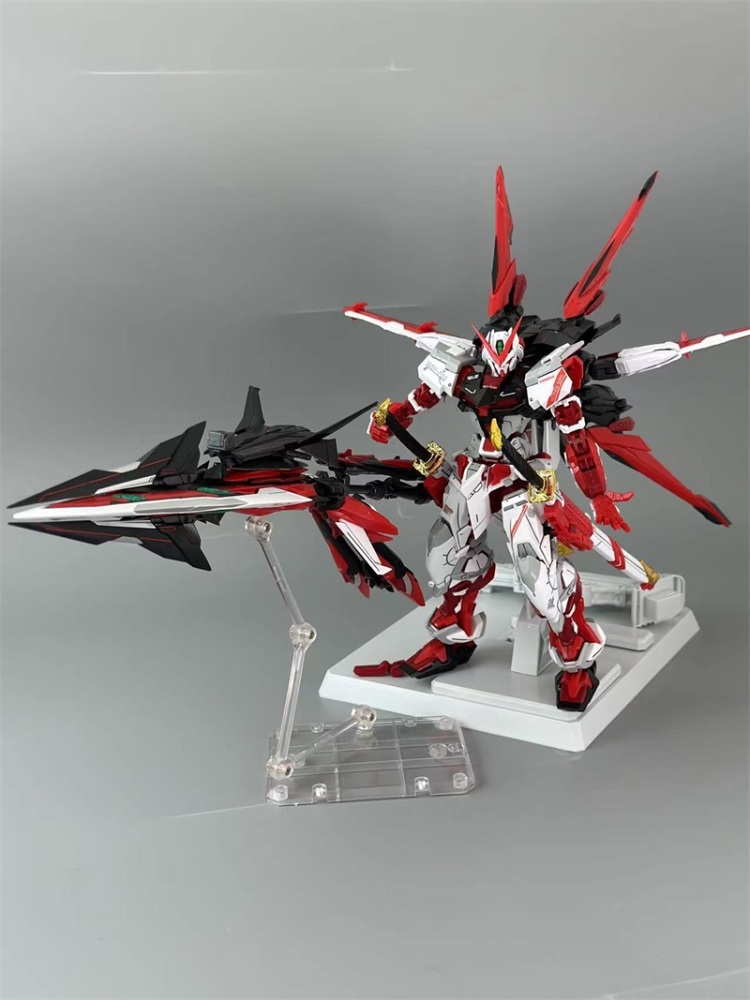 DABAN 8812A Astray Red Frame Kai With Flight Unit Option Set 1/100 MG MBF-P02Kai