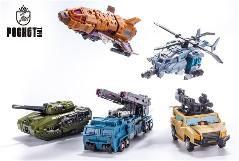 Transforms Pocket Toys PT-05 Krieg Riese Bruticus Legends