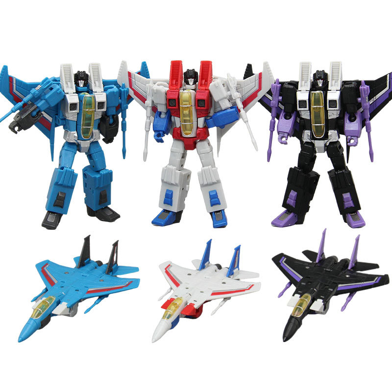 PocketToys (PT) 01 Starscream Thundercracker Skywarp T.S 01