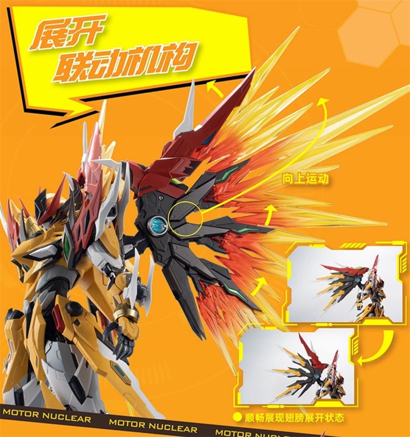 Motor Nuclear BAIQI MNP-XH01 1/100 MG  Alloy Skeleton Legend of Star General Gundam