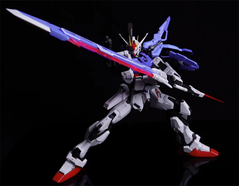 WUJI Model ATH-001 Sword Strike Gundam 1/100 MG  GAT-X105+AQM/E-X02 Gundam
