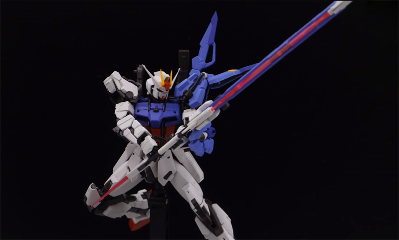 WUJI Model ATH-001 Sword Strike Gundam 1/100 MG  GAT-X105+AQM/E-X02 Gundam