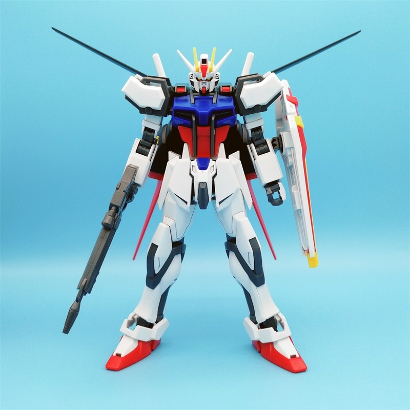 GAOGAO ALIE STRIKE GUNDAM 1/144 HG GAT-X105+AQM/E-X01