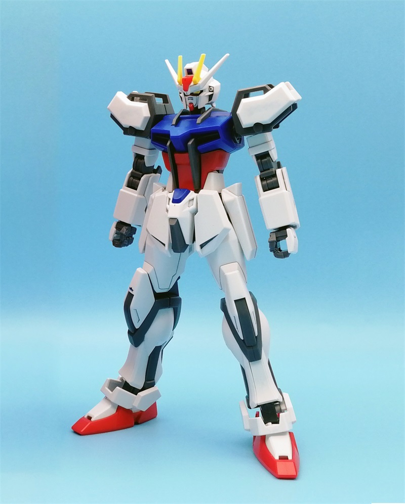 GAOGAO ALIE STRIKE GUNDAM 1/144 HG GAT-X105+AQM/E-X01