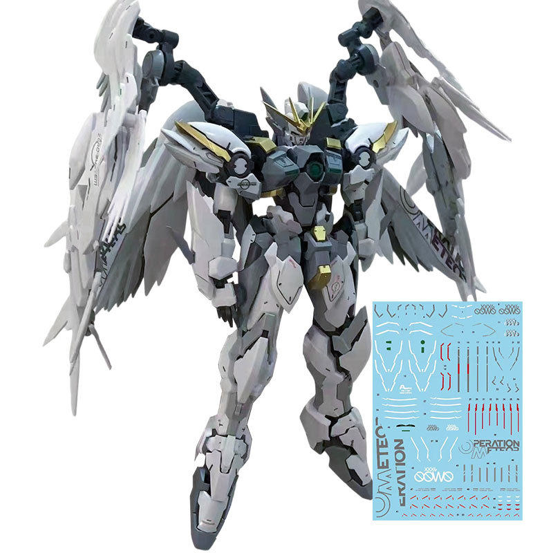 MJH Wing Gundam HIRM Snow White Prelude 1/100 MG XXXG-00YSW Gundam MOJIANGHUN