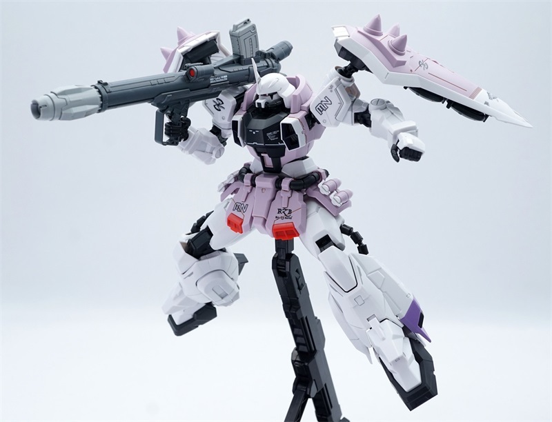 HUANYING BLAZE ZAKU PHANTOM [ Rey Za Burrel Custom ] 1/100 MG ZGMF-1001/M