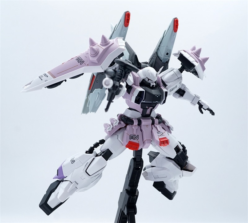 HUANYING BLAZE ZAKU PHANTOM [ Rey Za Burrel Custom ] 1/100 MG ZGMF-1001/M