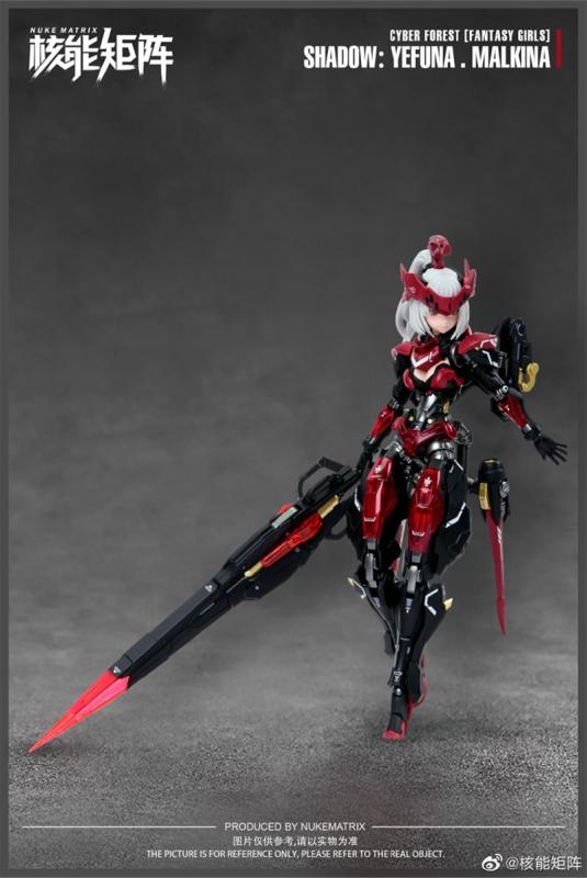 NUKE MATRIX CF05 YEFUNA.MALKINA The Shadow of War Cyber Forest Fantasy Girls