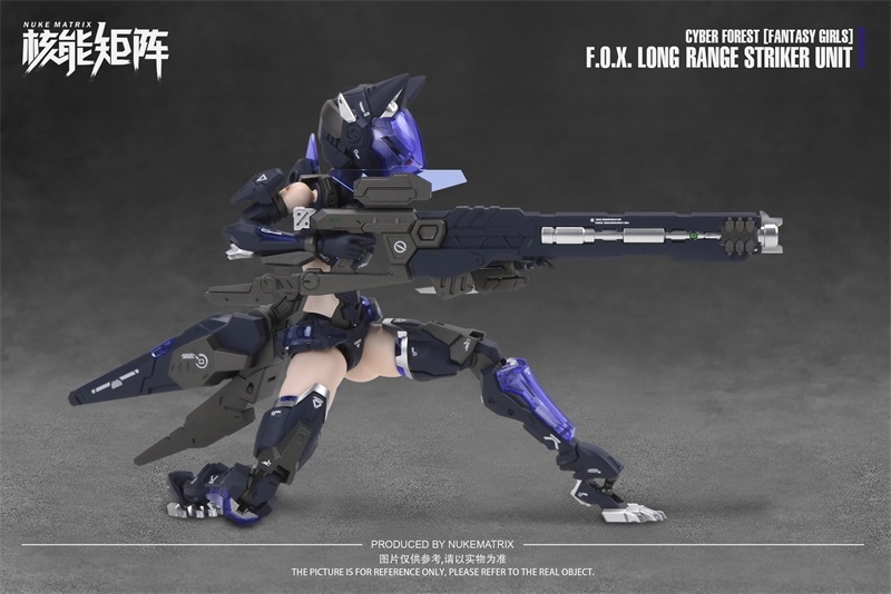 NUKE MATRIX CF01 F.O.X. LONG RANGE STRIKER UNIT The Shadow of War Cyber Forest Fantasy Girls
