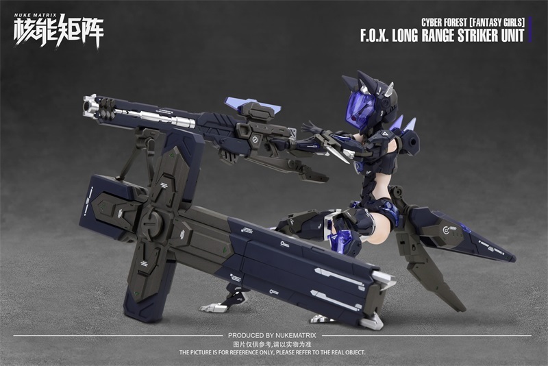 NUKE MATRIX CF01 F.O.X. LONG RANGE STRIKER UNIT The Shadow of War Cyber Forest Fantasy Girls