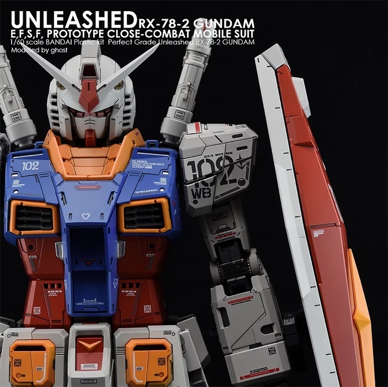 DABAN PGU GUNDAM 1/60 PG RX-78-2 PERFECT GRADE UNLEASHED