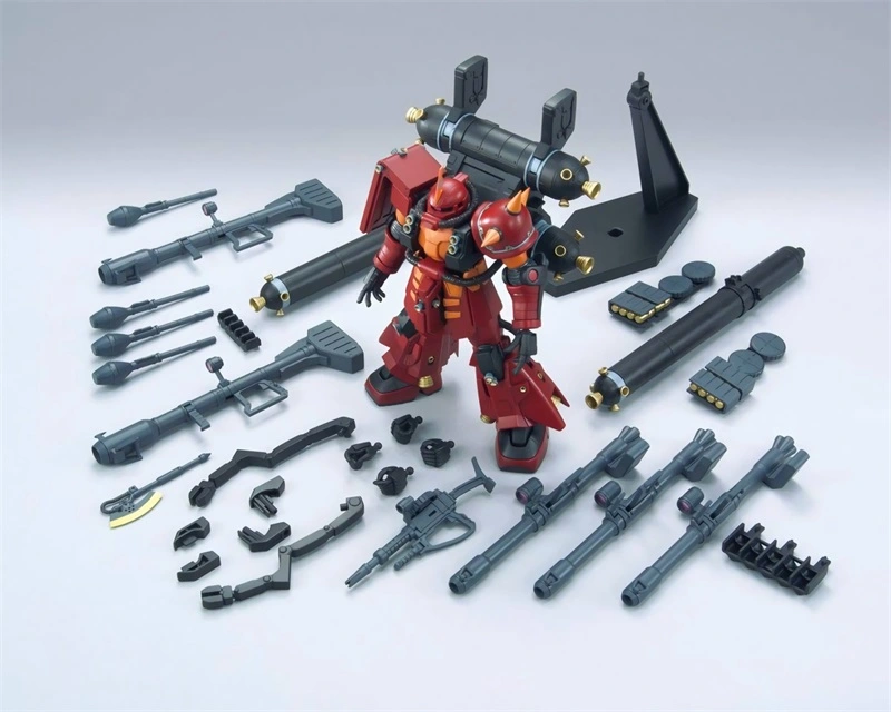 saku♡ Weimei 1/144 HG MS-06R High Mobility Type Psycho Zaku Model