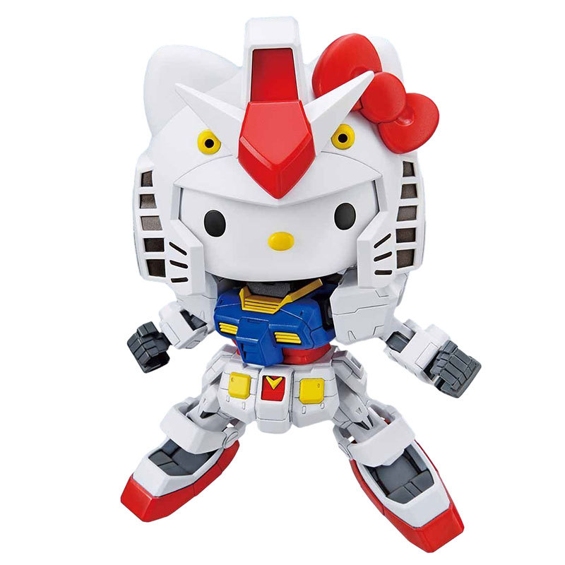 GAOGAO HELLO KITTY GUNDAM SDEX RX-78-2