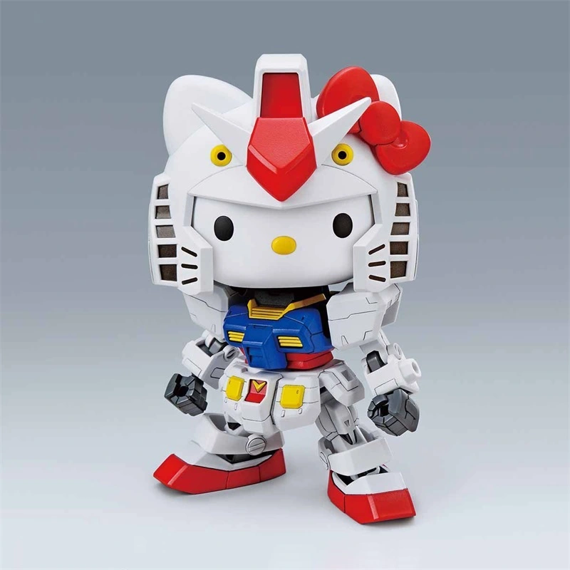 GUNDAM HELLO KITTY フィギュア GAOGAO HELLO KITTY GUNDAM SDEX RX-78-2