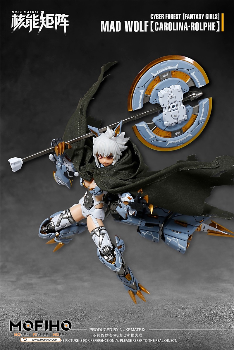 NUKE MATRIX CF06 MAD WOLF CAROLINA ROLPHE Cyber Forest Fantasy Girls