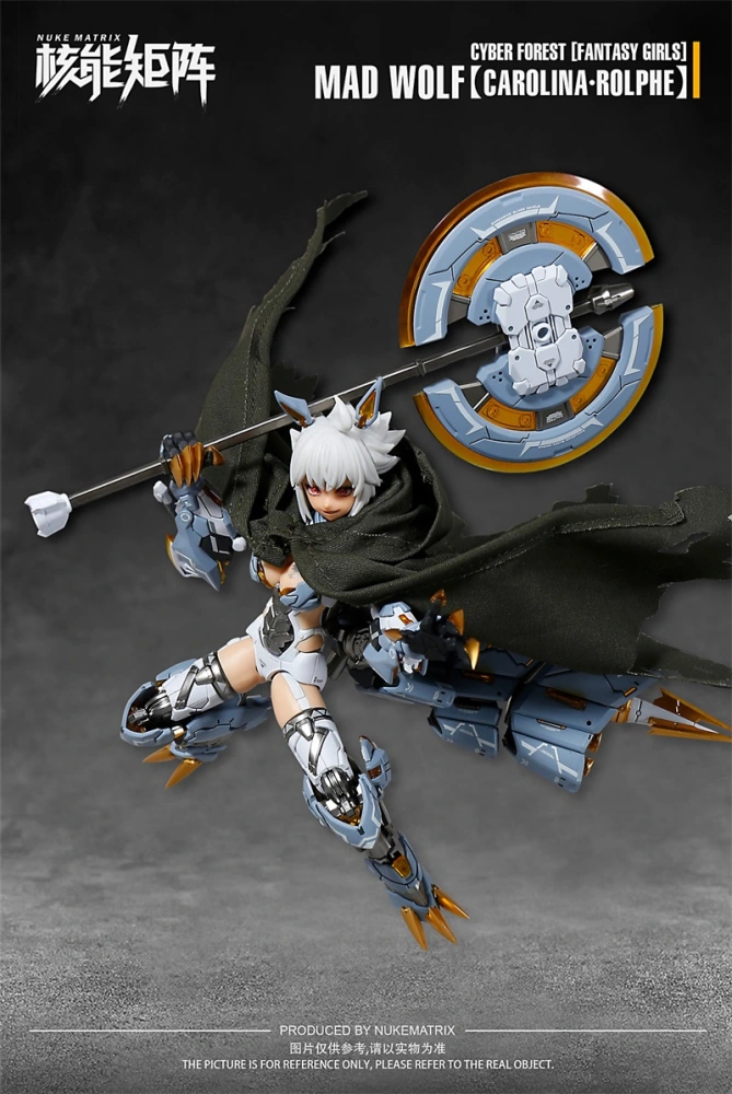NUKE MATRIX CF06 MAD WOLF CAROLINA ROLPHE Cyber Forest Fantasy Girls