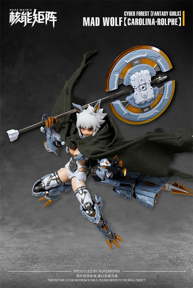 NUKE MATRIX CF06 MAD WOLF CAROLINA ROLPHE Cyber Forest Fantasy Girls