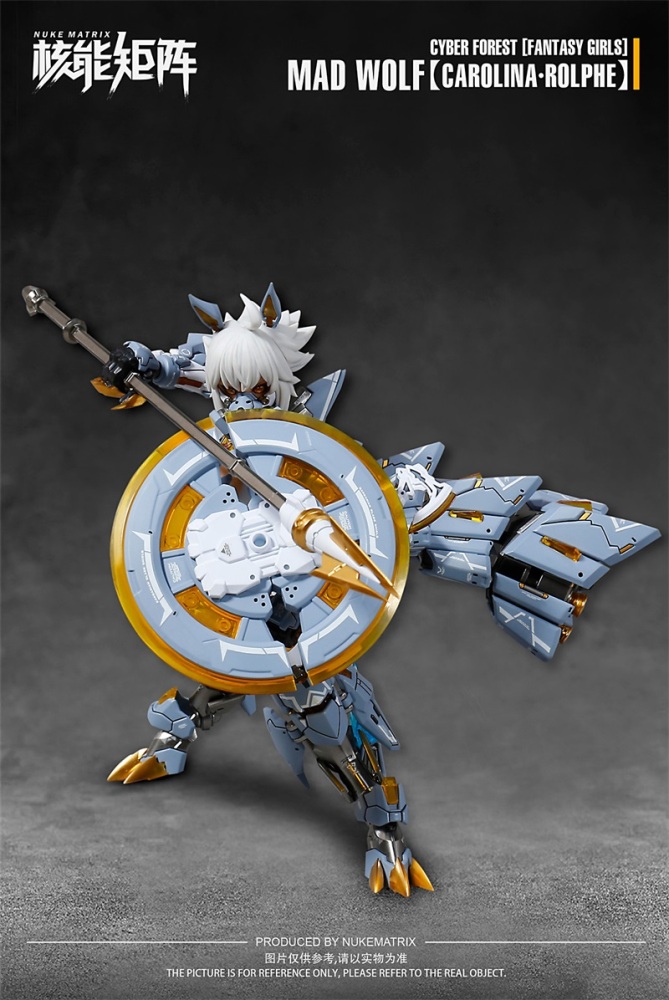 NUKE MATRIX CF06 MAD WOLF CAROLINA ROLPHE Cyber Forest Fantasy Girls