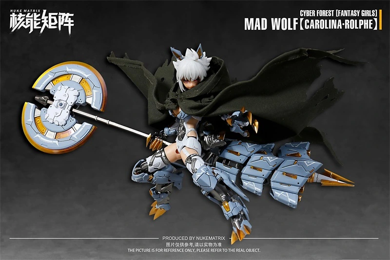 NUKE MATRIX CF06 MAD WOLF CAROLINA ROLPHE Cyber Forest Fantasy Girls