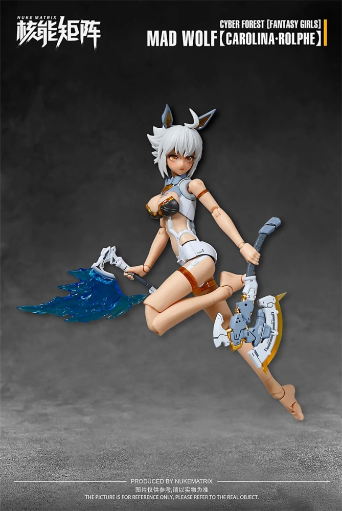 NUKE MATRIX CF06 MAD WOLF CAROLINA ROLPHE Cyber Forest Fantasy Girls