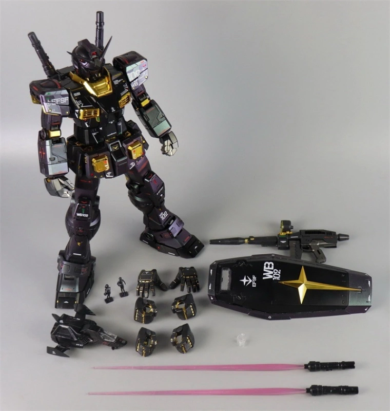 DABAN PGU GUNDAM POLARIZED COATING 1/60 PG RX-78-2 PERFECT