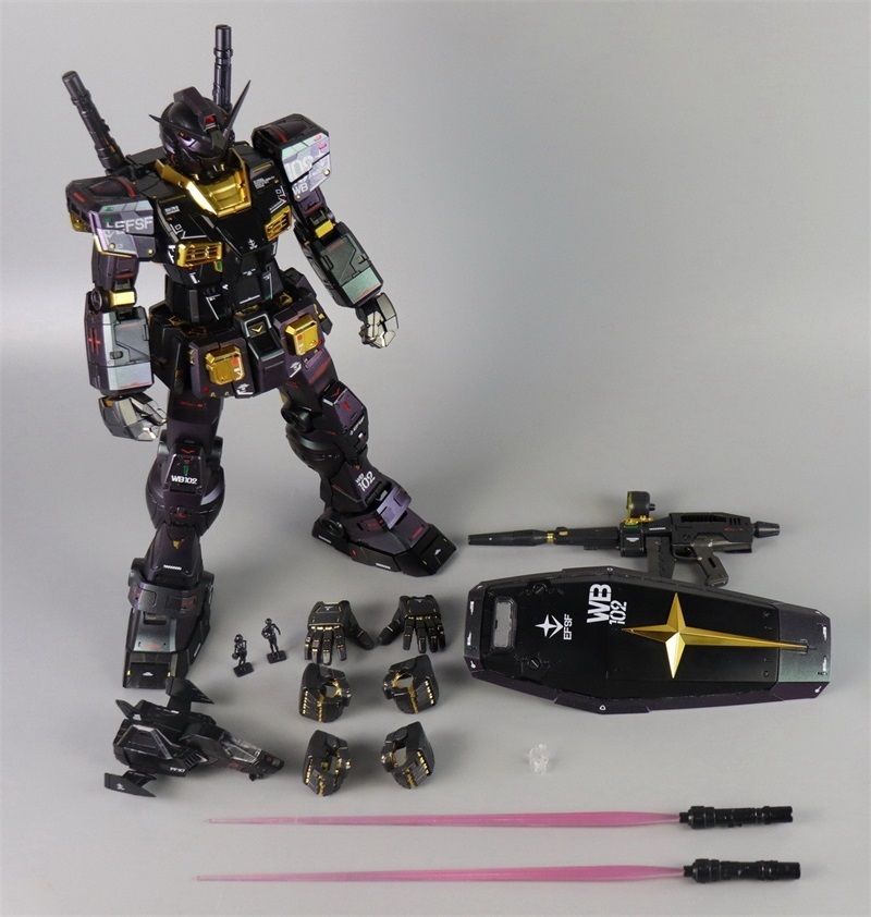 DABAN PGU GUNDAM POLARIZED COATING 1/60 PG RX-78-2 PERFECT GRADE UNLEASHED